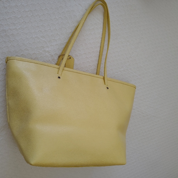 Coach Crossgrain Leather Taxi Zip Top Tote Shoulder Bag - Picture 4 of 11